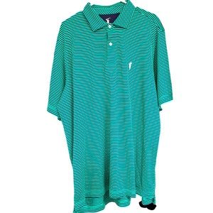 NWT F&G TECH GOLF POLO.SIZE 2 XL . COLOR SEAGLASS